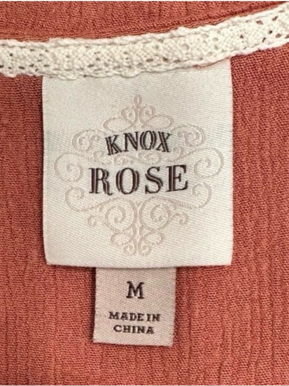 Knox Rose Dusty Rose Embroidered Sleeveless Boho Dress - Picture 10 of 13